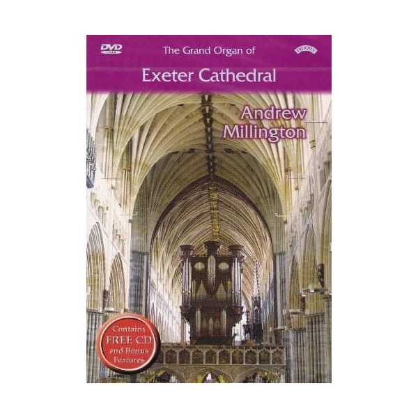 Edward Elgar (1857-1934): Andrew Millington - The Grand Organ of Exeter Cathedral -   - (DVD Video / Classic)