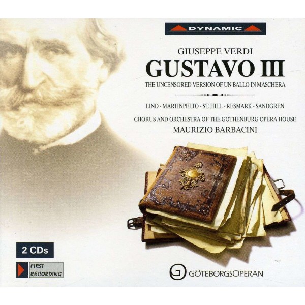 Giuseppe Verdi (1813-1901): Gustavo III (unzensierte Fassung von "Un Ballo in Maschera") -   - (CD / G)