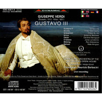 Giuseppe Verdi (1813-1901): Gustavo III (unzensierte Fassung von "Un Ballo in Maschera") -   - (CD / G)