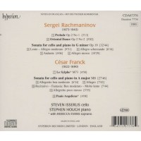 Sergej Rachmaninoff (1873-1943): Sonate für Cello & Klavier op.19 -   - (CD / S)