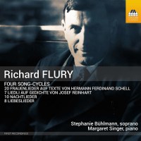 Richard Flury (1896-1967): 4 Liederzyklen -   - (CD / #)