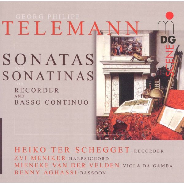 Georg Philipp Telemann (1681-1767): Sonaten & Sonatinen für Blockflöte & Bc -   - (SACD / G)