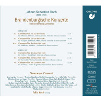 Johann Sebastian Bach (1685-1750): Brandenburgische Konzerte Nr.1-6 -   - (CD / B)