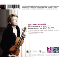 Johannes Brahms (1833-1897): Violinkonzert op.77 -   - (CD / V)