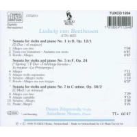 Ludwig van Beethoven (1770-1827): Violinsonaten Nr.1,5,7 -   - (CD / V)