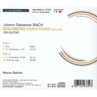 Johann Sebastian Bach (1685-1750): Goldberg-Variationen BWV 988 für Gitarre -   - (CD / G)