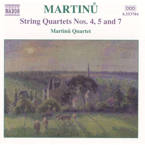 Bohuslav Martinu (1890-1959): Sämtliche Streichquartette Vol.3 -   - (CD / S)