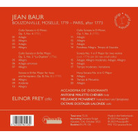 Jean Baur (1719-1773): Kammermusik -   - (CD / K)