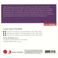 Joseph Haydn (1732-1809): Klavierkonzerte H18 Nr.3,4,11 -   - (CD / K)