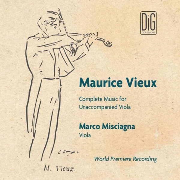 Maurice Vieux (1884-1951): Sämtliche Werke für Viola solo -   - (CD / S)