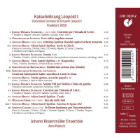 Johann Heinrich Schmelzer (1623-1680): Kaiserkrönung Leopold I (Frankfurt 1658) -   - (CD / K)