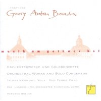 Georg Anton Benda (1722-1795): Symphonie Nr.1 D-Dur -   -...