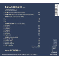 Kaija Saariaho (1952-2023): Kammermusik für Cello -...