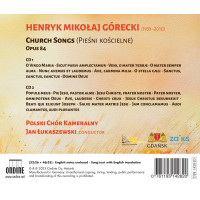 Henryk Mikolaj Gorecki (1933-2010): Kirchenlieder op.84 -...