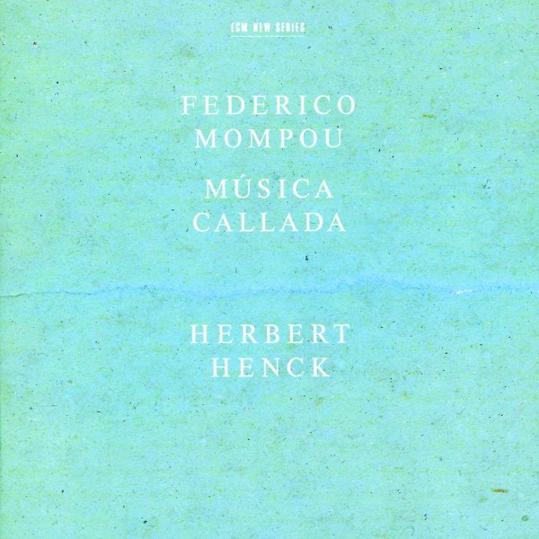 Federico Mompou (1893-1987): Musica Callada (Cahiers 1-4) -   - (CD / M)