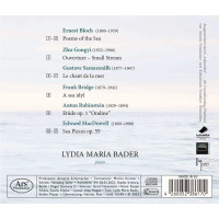 Ernest Bloch (1880-1959): Lydia Maria Bader - Tales of the Sea -   - (CD / L)