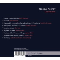 Astor Piazzolla (1921-1992): Triunfal Quintet - Continuado -   - (CD / T)