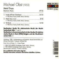 Michael Obst: Metal Drops (Electronic Music) -   - (CD / M)