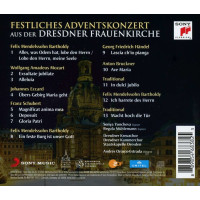 Felix Mendelssohn Bartholdy (1809-1847): Festliches Adventskonzert aus der Dresdner Frauenkirche 2016 -   - (CD / F)