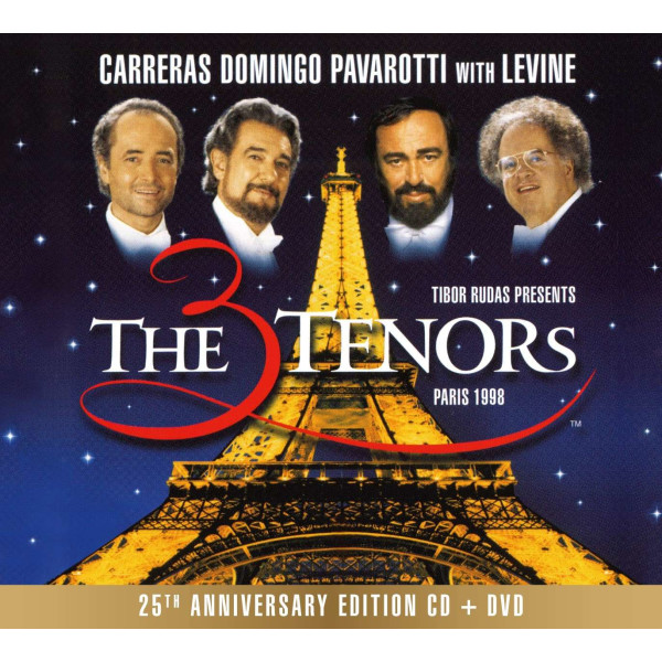 Carreras,Domingo,Pavarotti - Paris Juli 1998 (25th Anniversary Edition mit DVD) -   - (CD / C)