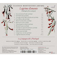 Claudio Monteverdi (1567-1643): Madrigali "Lagrime damante" -   - (CD / M)