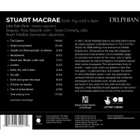 Stuart MacRae: Lieder "Earth, thy cold is keen"