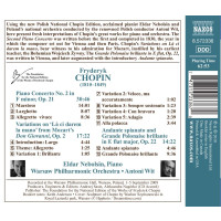 Frederic Chopin (1810-1849): Klavierkonzert Nr.2 -   - (CD / K)