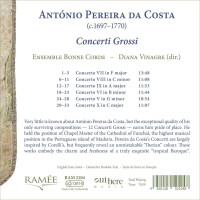 Antonio Pereira da Costa (ca. 1697-1770): Concerti Grossi Nr.5-10 -   - (CD / C)