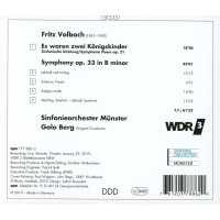 Fritz Volbach (1861-1940): Symphonie h-moll op.33 -   - (CD / S)