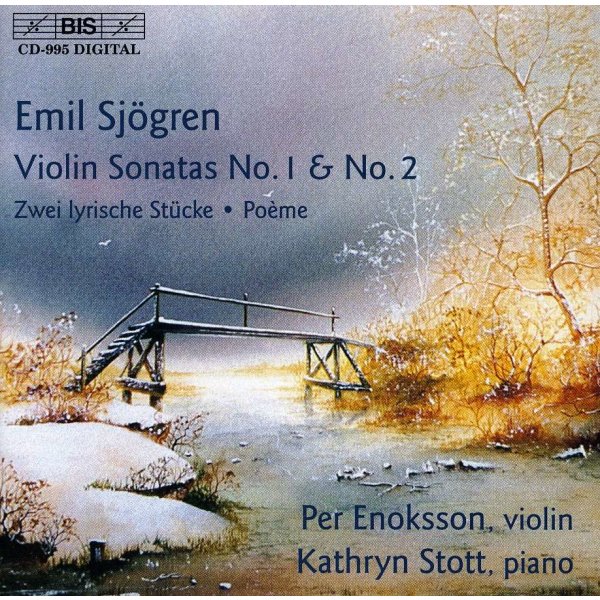 Emil Sjögren (1853-1918): Violinsonaten Nr.1 & 2 -   - (CD / V)