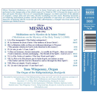 Olivier Messiaen (1908-1992): Meditations sur le Mystere de la St.Trinite -   - (CD / M)