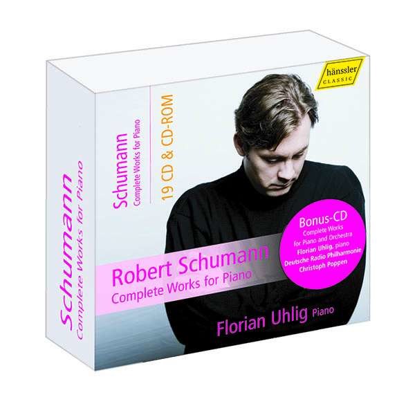 Robert Schumann (1810-1856): Sämtliche Klavierwerke (Florian Uhlig) -   - (CD / S)