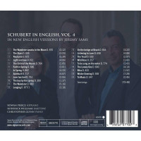 Franz Schubert (1797-1828): Lieder (in englischer Sprache) -   - (CD / L)