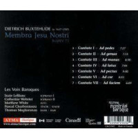 Dieterich Buxtehude (1637-1707): Kantate "Membra Jesu Nostri" BuxWV 75 -   - (CD / K)