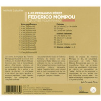 Federico Mompou (1893-1987): Klavierwerke -   - (CD / K)