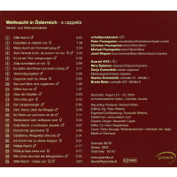 Weihnacht in Österreich a cappella -   - (CD / W)