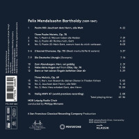 Felix Mendelssohn Bartholdy (1809-1847): Geistliche...