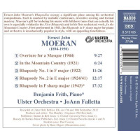 Ernest Moeran (1894-1950): Rhapsodien für Orchester Nr.1 & 2 -   - (CD / R)