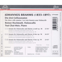 Johannes Brahms (1833-1897): Cellosonaten Nr.1 & 2 -   - (CD / C)