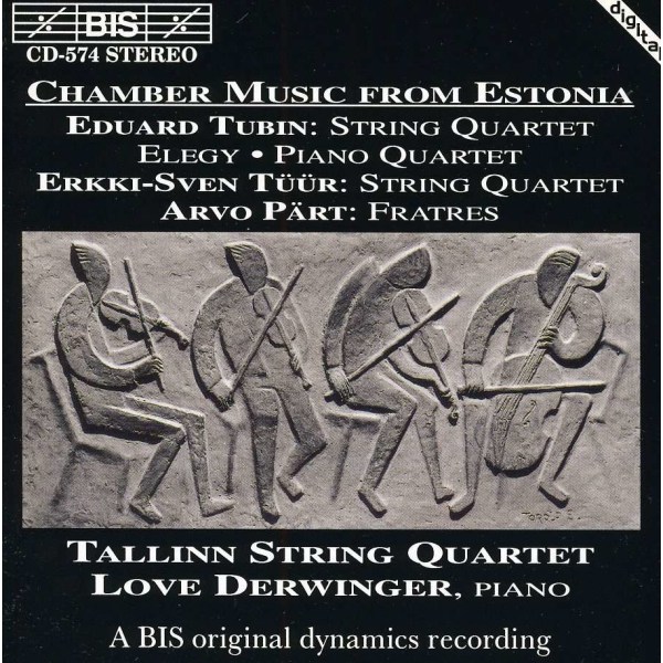 Eduard Tubin (1905-1982): Streichquartett -   - (CD / S)