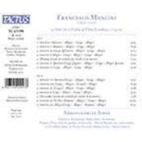 Francesco Mancini (1672-1737): Flötensonaten Nr.1-12 (London 1724) - "XII Solos for a Violin of Flute" -   - (CD / F)