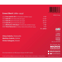 Ernest Bloch (1880-1959): Kammermusik mit Cello -   - (CD / K)