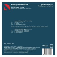 Ludwig van Beethoven (1770-1827): Cellosonaten Nr.1 & 2 -   - (CD / C)