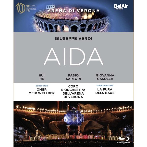 Giuseppe Verdi (1813-1901): Aida -   - (Blu-ray Video / Classic)