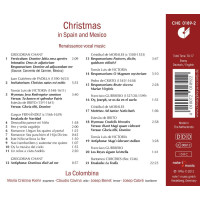 Juan Gutierrez de Padilla (1590-1664): Christmas in Spain and Mecixo -   - (CD / C)