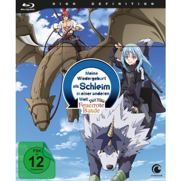 Meine Wiedergeburt als Schleim..: Der Film (BR)  Feuerrote Bande, Min: 108/DD/WS - AV-Vision  - (Blu-ray Video / Anime)