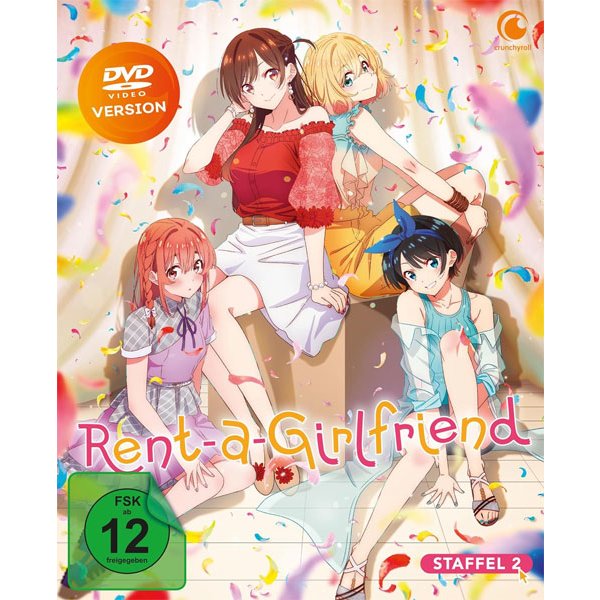 Rent-a-Girlfriend - Staffel 2.1 (DVD) LE SS  Limited Edition mit Sammelschuber - AV-Vision  - (DVD Video / Anime)