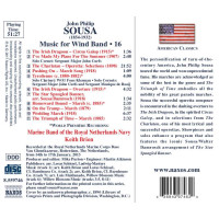 John Philip Sousa (1854-1932): Music for Wind Band Vol.16...