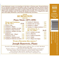 Anton Rubinstein (1829-1894): Klavierwerke -   - (CD / K)