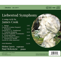 James Cook: Liederzyklus "Liebestod Symphony" -...